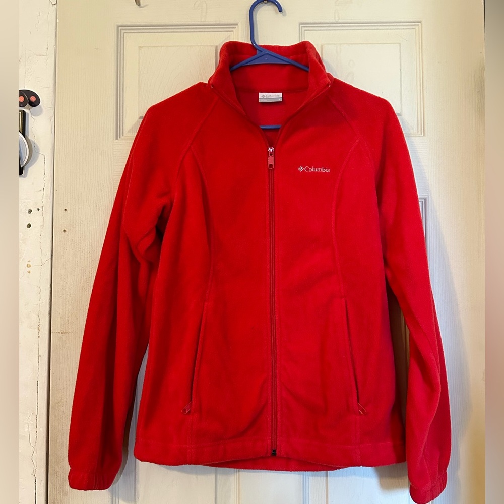 Columbia zip-up fleece jacket
